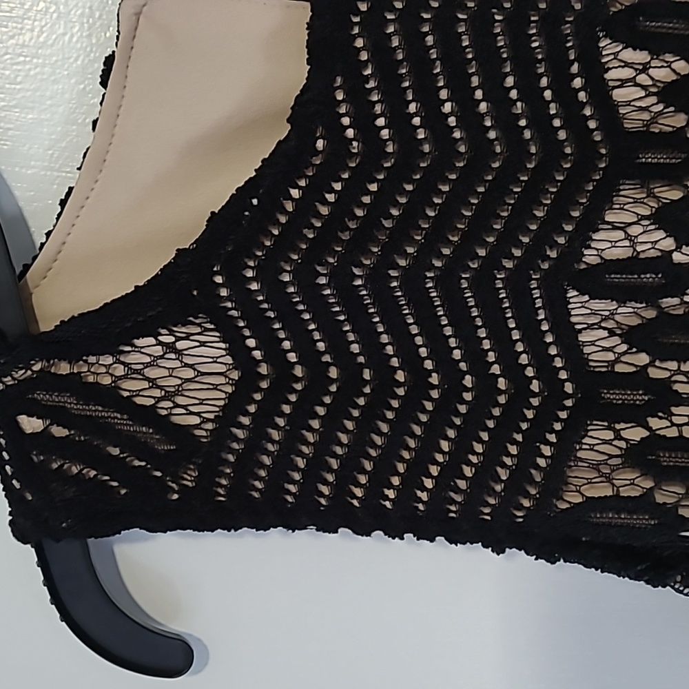 Sharagano Lace Dress 16W - Picture 2 of 12